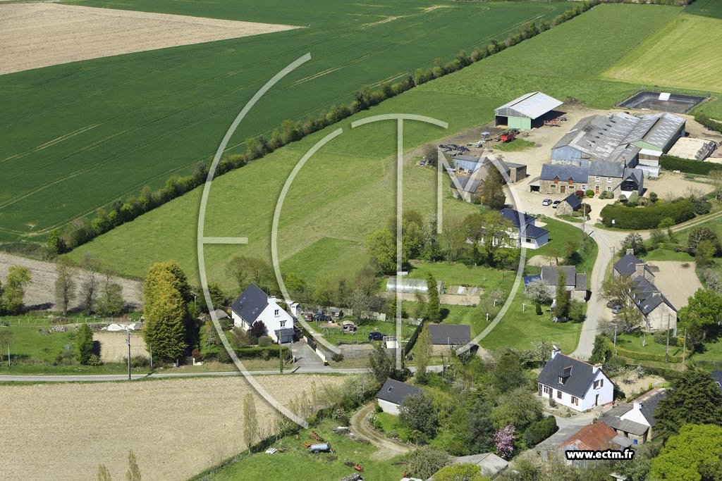 Photo arienne de Saint-Rieul (la Haute Ville)