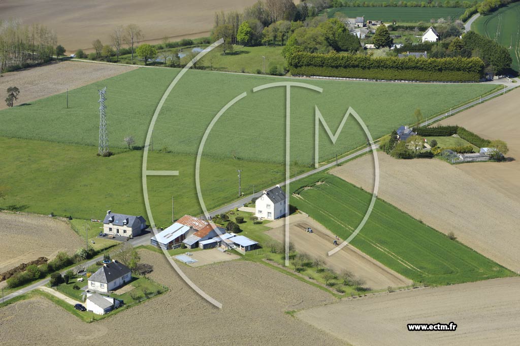 Photo arienne de Saint-Rieul (la Maison Neuve)