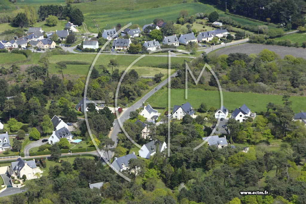 Photo arienne de Erquy (Domaine de Lanruen)