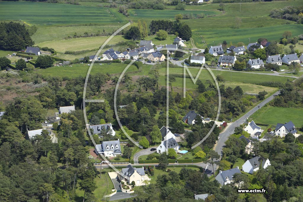 Photo arienne de Erquy (Domaine de Lanruen)
