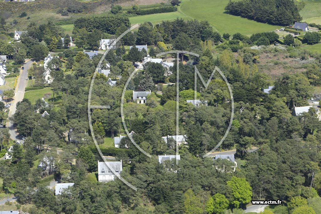 Photo arienne de Erquy (Domaine de Lanruen)
