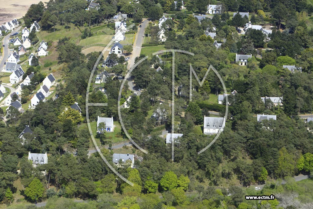 Photo arienne de Erquy (Domaine de Lanruen)