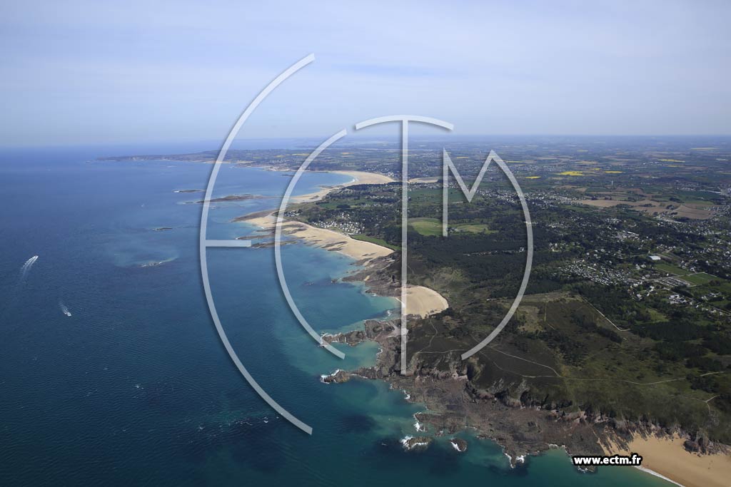 Photo arienne de Erquy (Pointe de la Mare aux Rets)