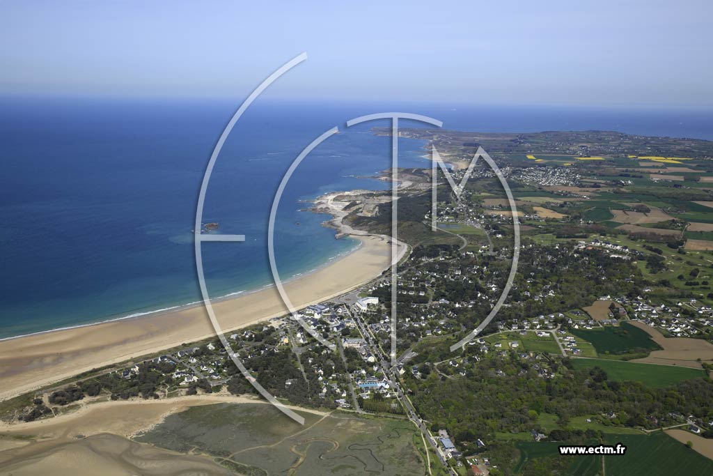 Photo arienne de Frhel (Sables d'Or les Pins)