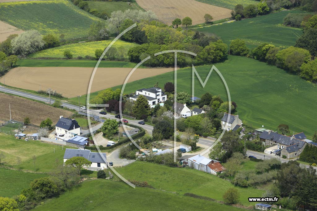 Photo arienne de Plneuf-Val-Andr (la Cagerie - le Chne Vert)