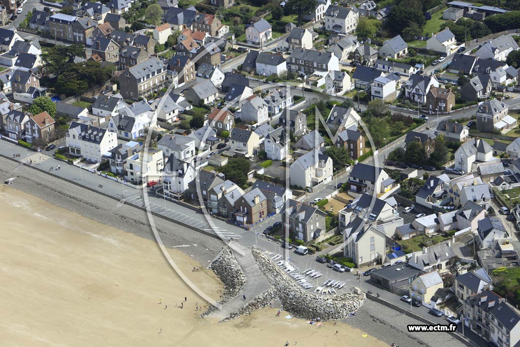 Photo arienne de Plneuf-Val-Andr (Plage du Val Andr)