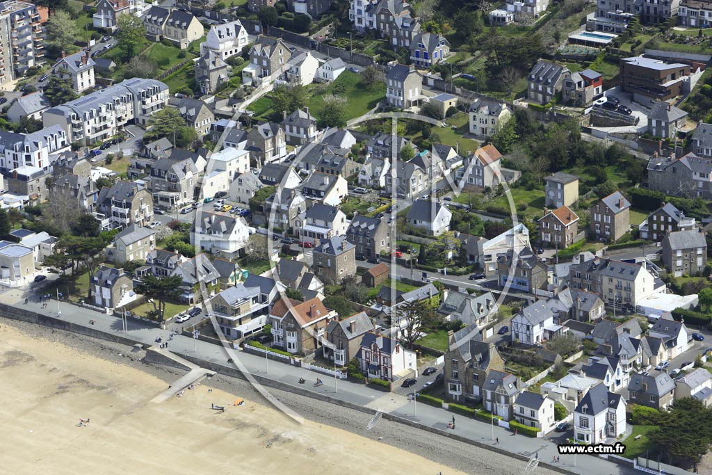 Photo arienne de Plneuf-Val-Andr (Plage du Val Andr)