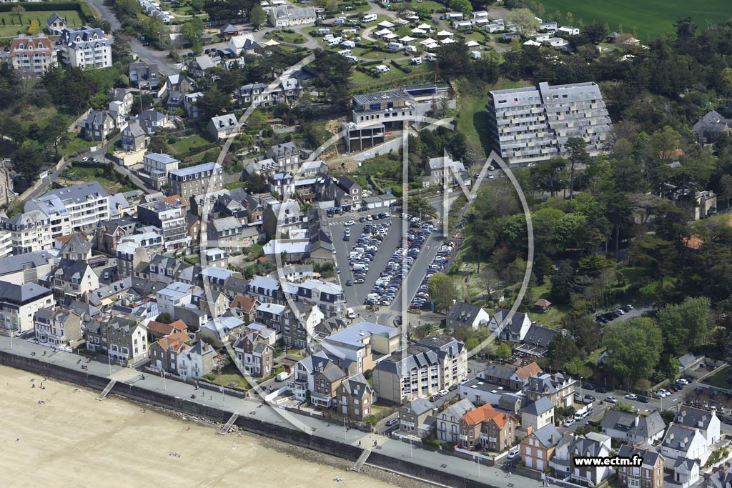 Photo arienne de Plneuf-Val-Andr (Plage du Val Andr)