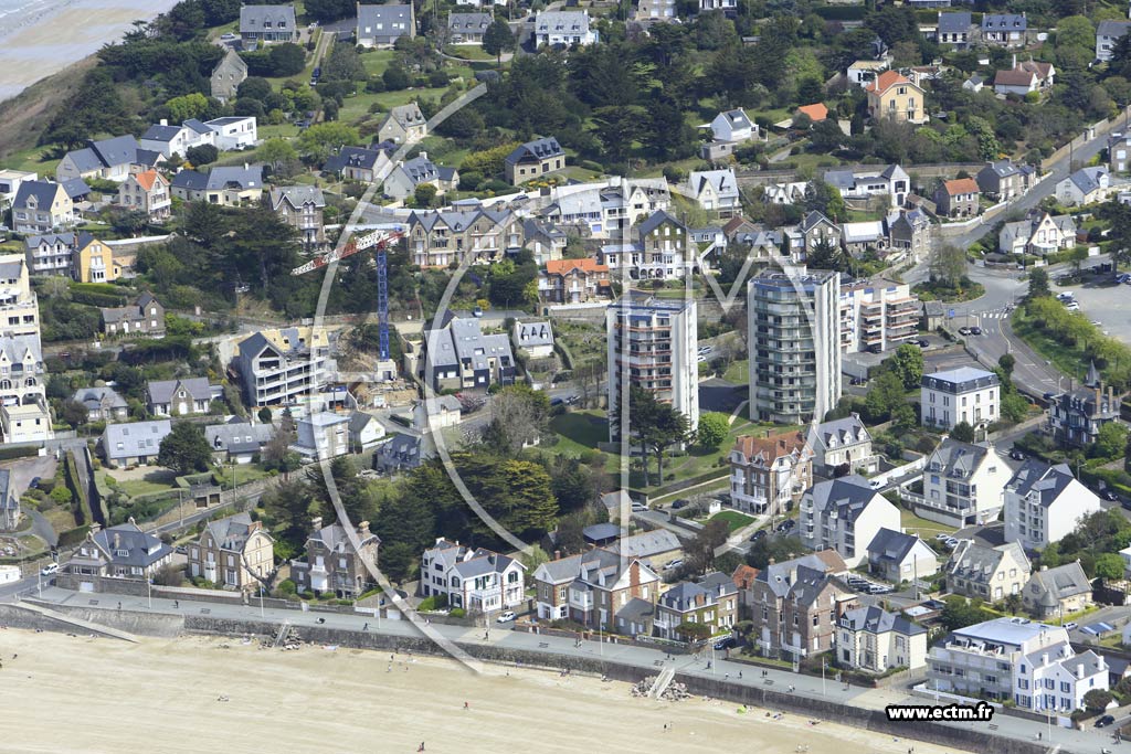 Photo arienne de Plneuf-Val-Andr (Plage du Val Andr)