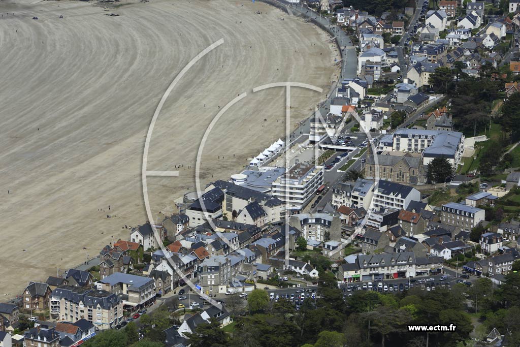 Photo arienne de Plneuf-Val-Andr (Plage du Val Andr)