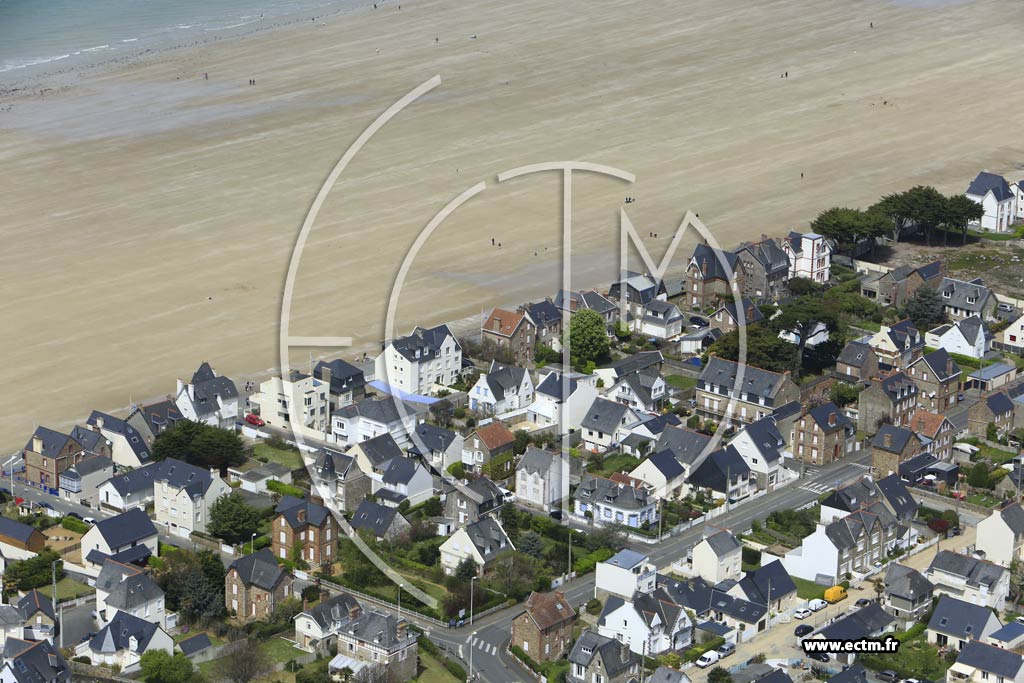 Photo arienne de Plneuf-Val-Andr (Plage du Val Andr)