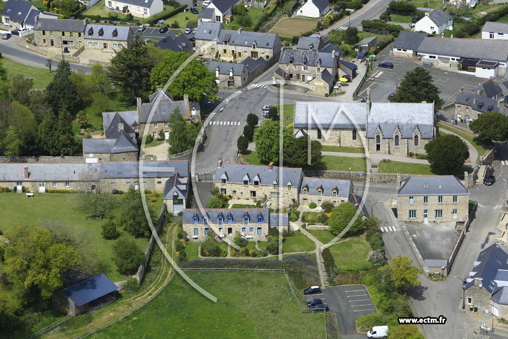 Photo arienne de Saint-Alban