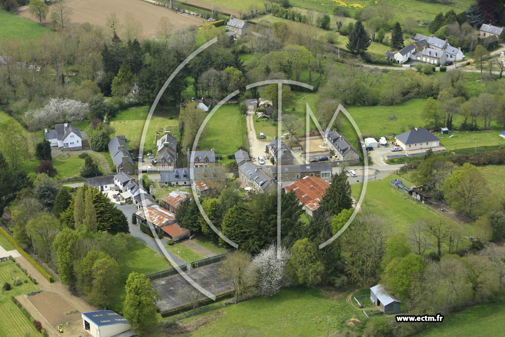 Photo arienne de Plguien (Kerbellec)