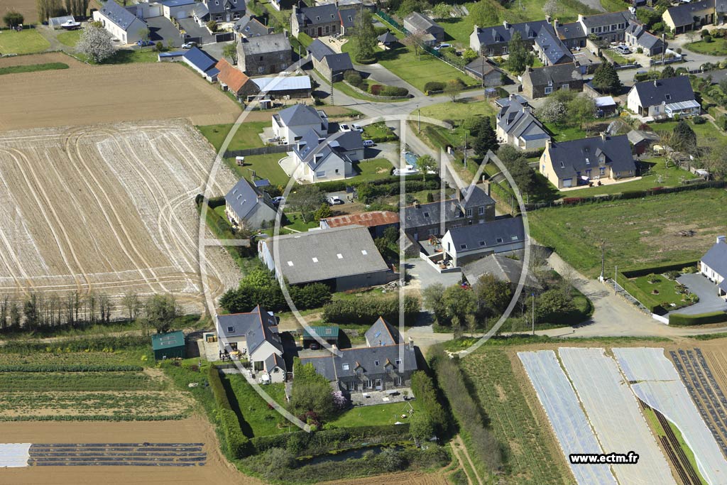 Photo arienne de Plrin (Kerpeux)