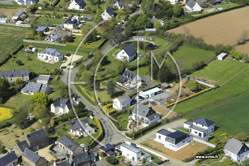 Photo arienne de Plrin (la Ville au Bebel)