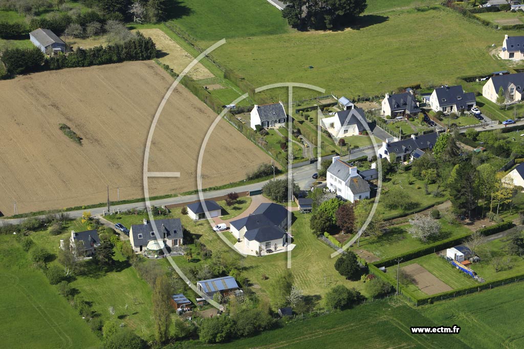 Photo arienne de Pordic (la Petite Ville)