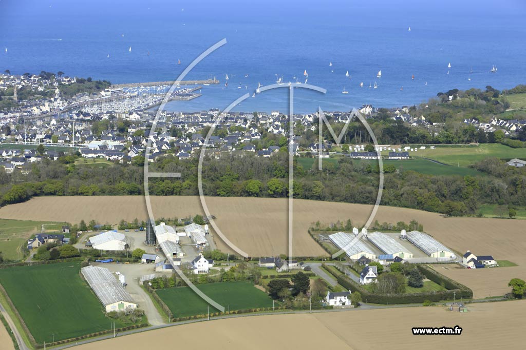 Photo arienne de Pordic (la Ville au Dor)
