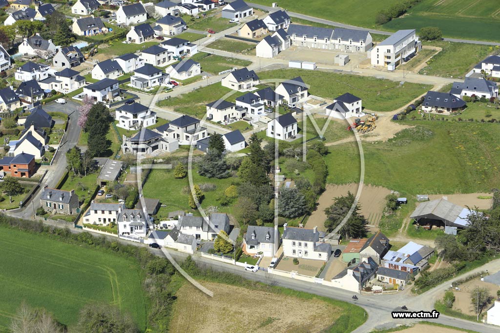Photo arienne de Pordic (la Ville Neuve)