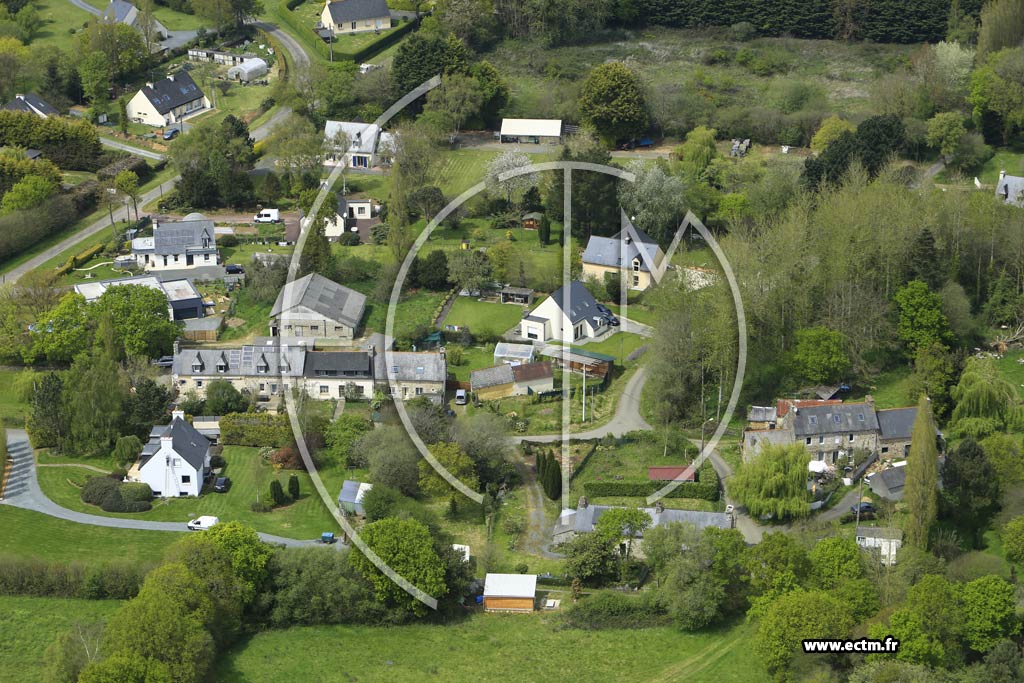 Photo arienne de Trguidel (la Ribote)