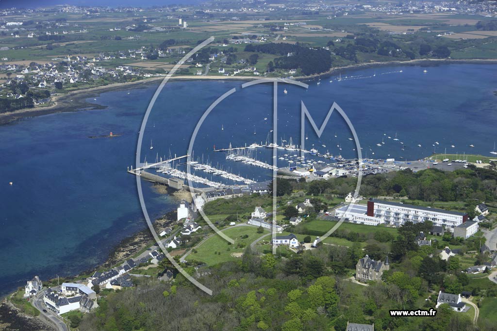 Photo arienne de Landda (l'Aber Wrac'H)