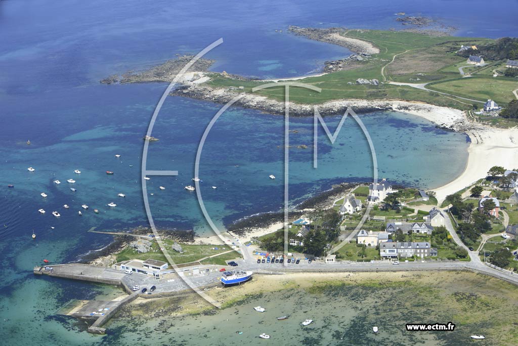 Photo arienne de Landunvez (Argenton - Port)