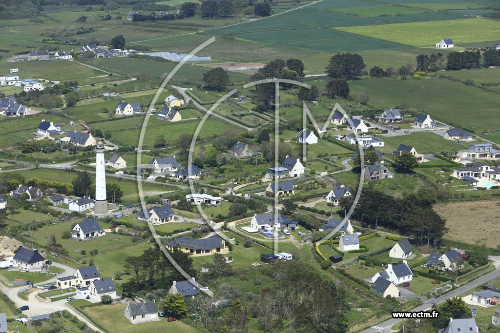Photo arienne de Plouarzel (Quartier du Phare de Trzien)