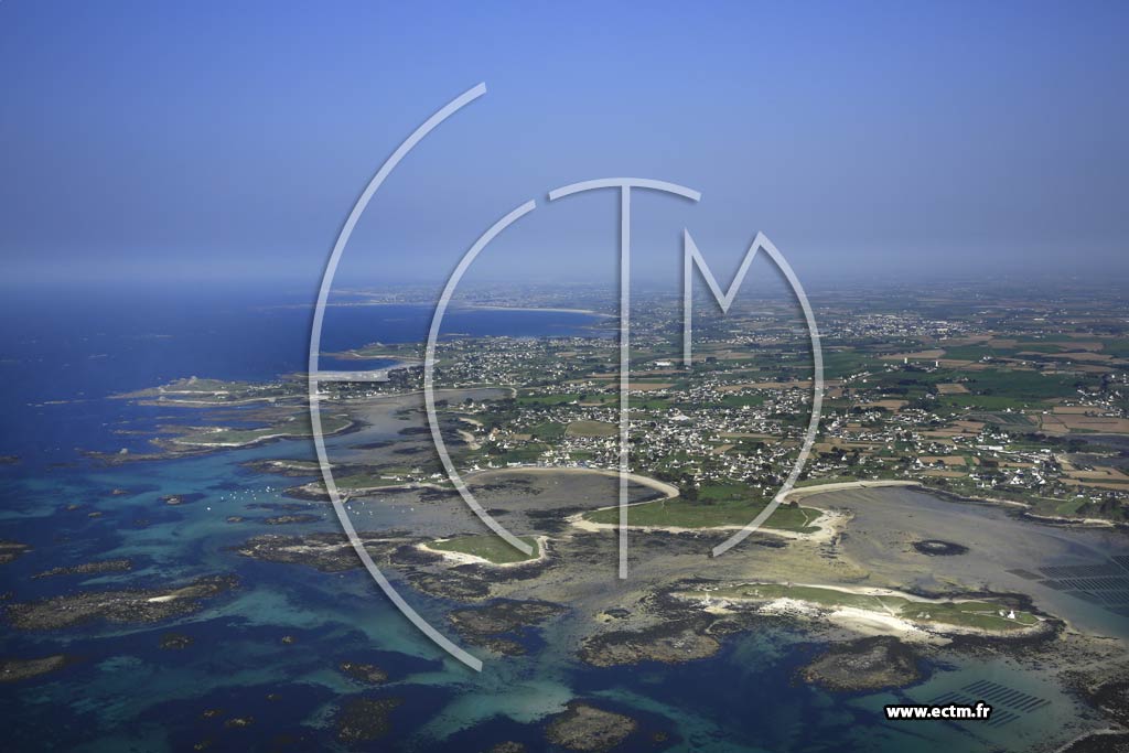 Photo arienne de Plouguerneau (le Wrac'H)