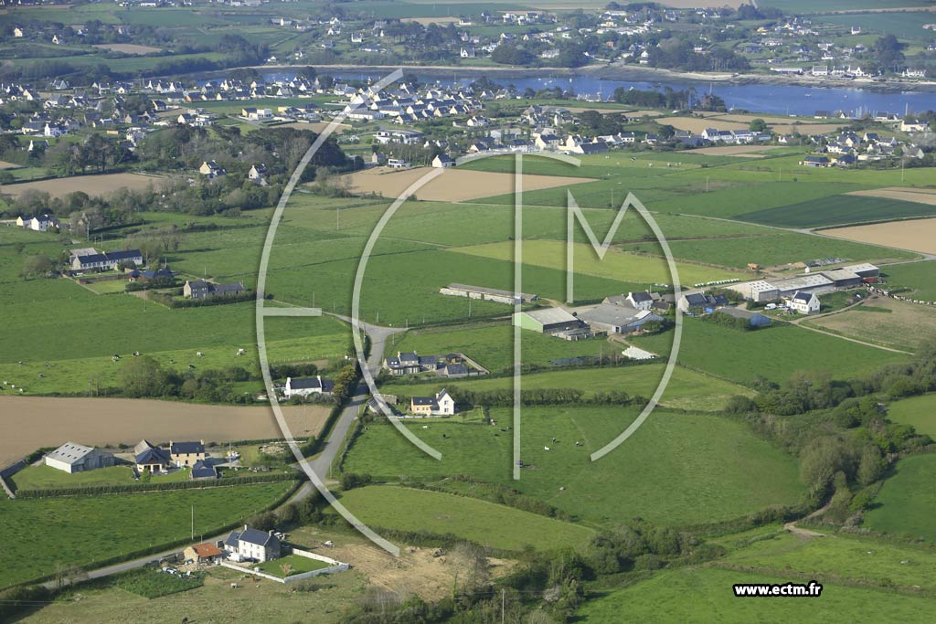 Photo arienne de Saint-Pabu (Kerlagadoc)