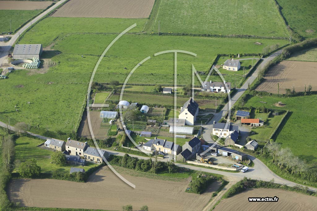 Photo arienne de Saint-Pabu (Kerouant)