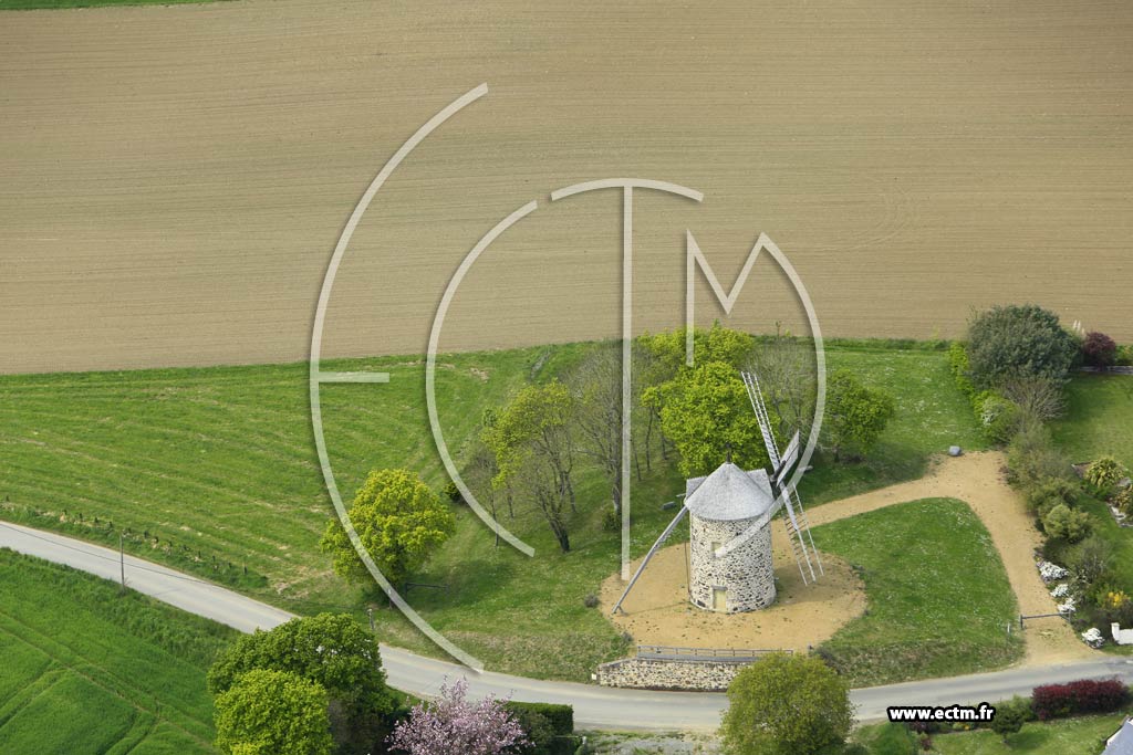 Photo arienne de Plourhan (le Moulin de Merlet)