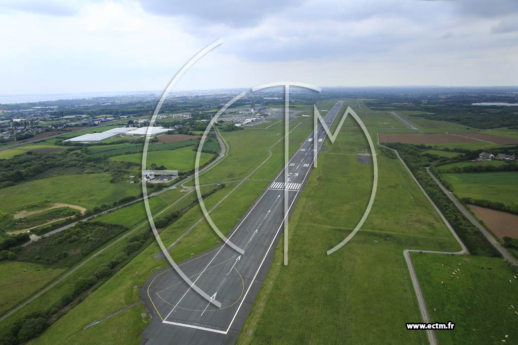 Photo arienne de Guipavas (Aeroport Brest Bretagne)