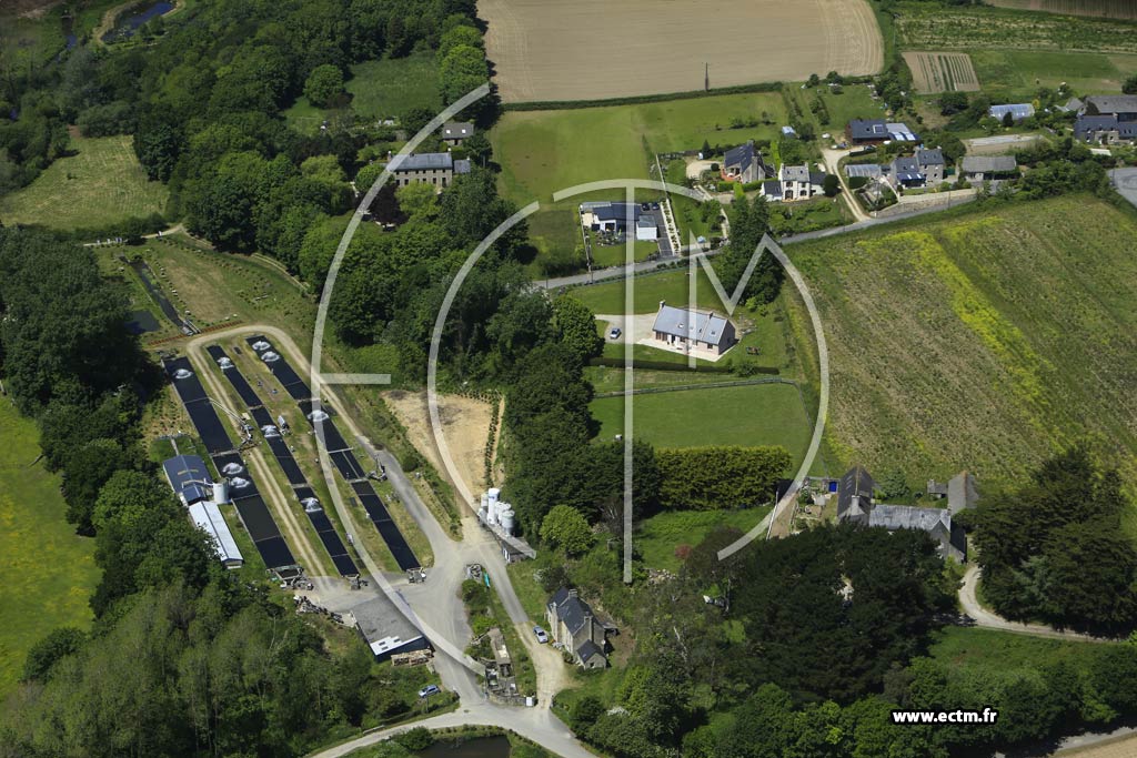 Photo arienne de Plougoulm (Dourduff)