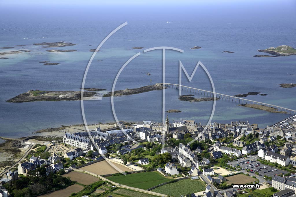 Photo arienne de Roscoff