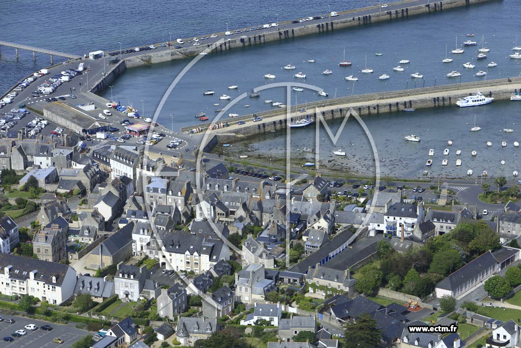 Photo arienne de Roscoff