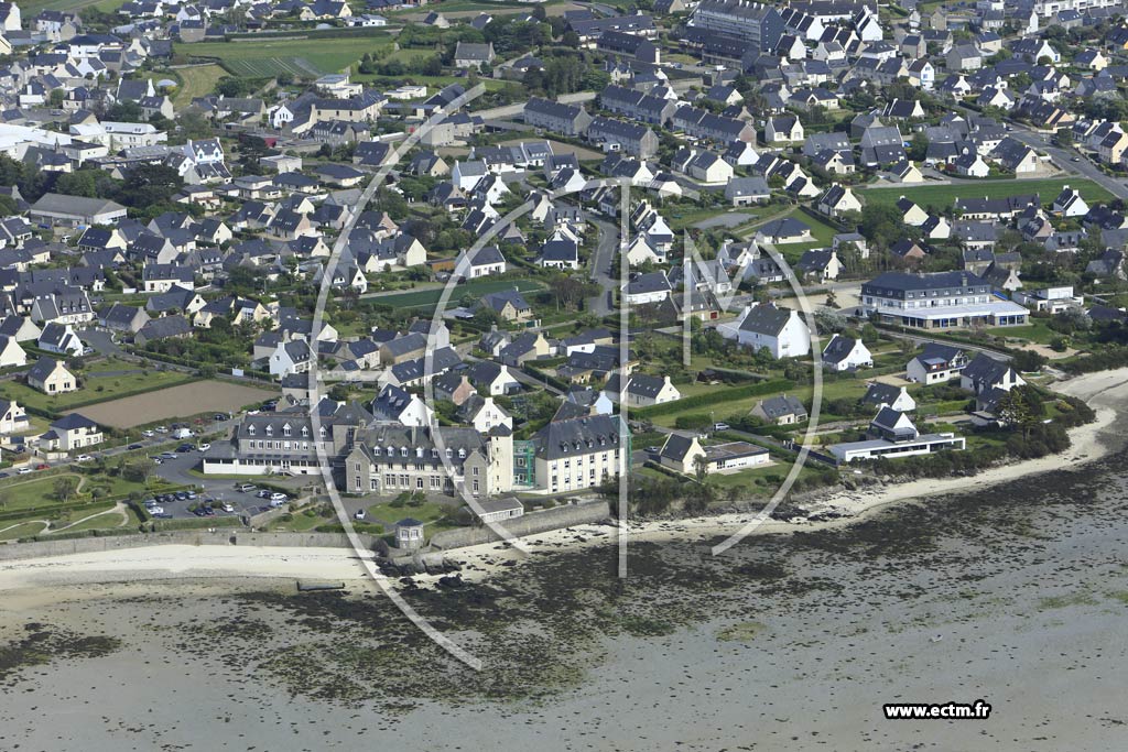 Photo arienne de Roscoff