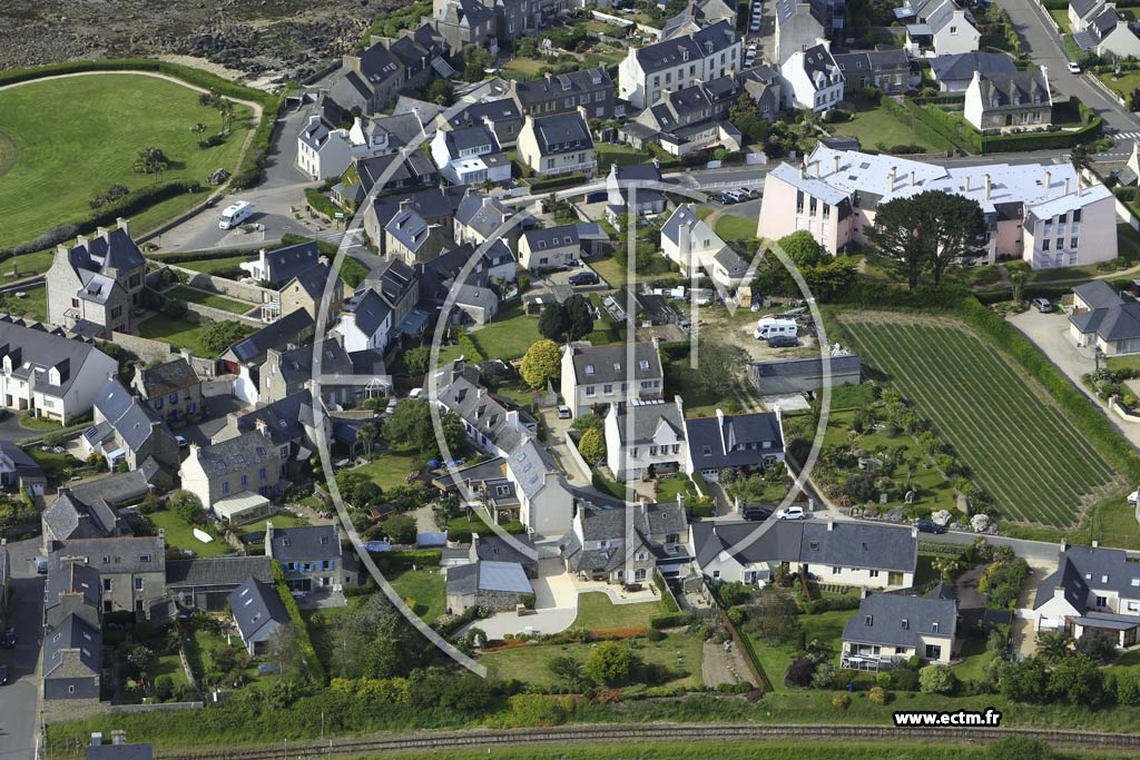 Photo arienne de Roscoff