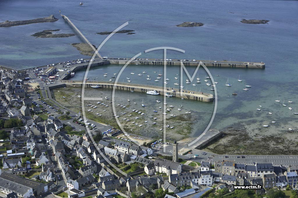 Photo arienne de Roscoff