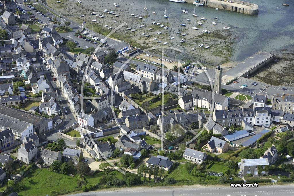 Photo arienne de Roscoff