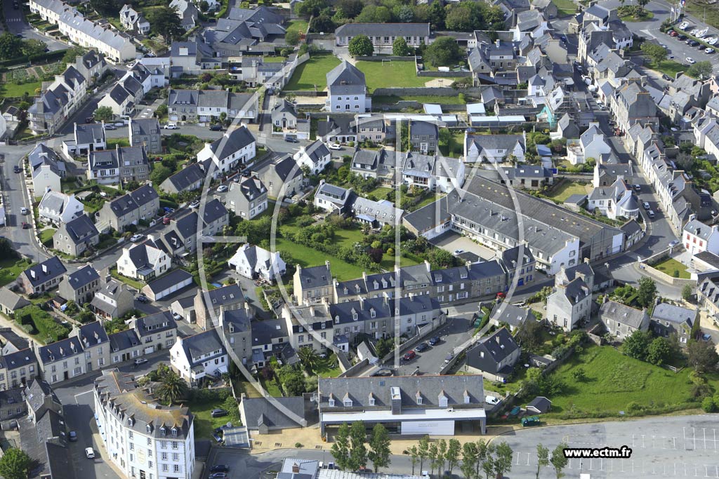 Photo arienne de Roscoff