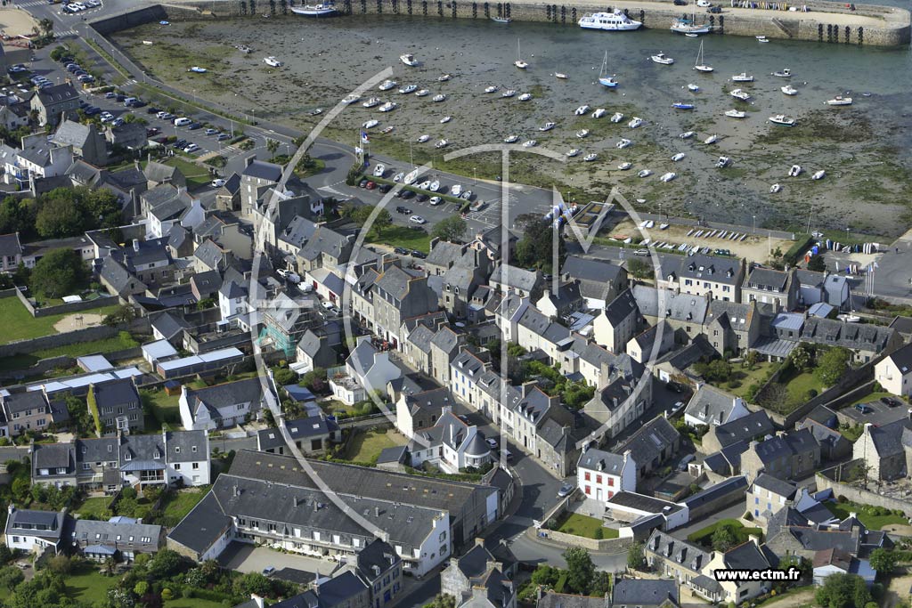 Photo arienne de Roscoff