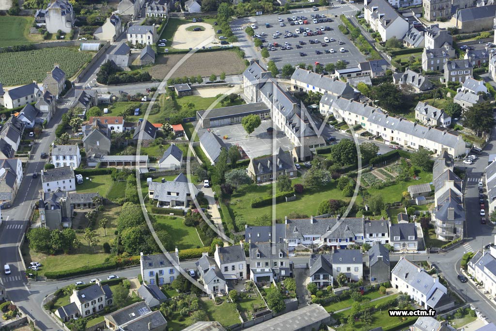 Photo arienne de Roscoff
