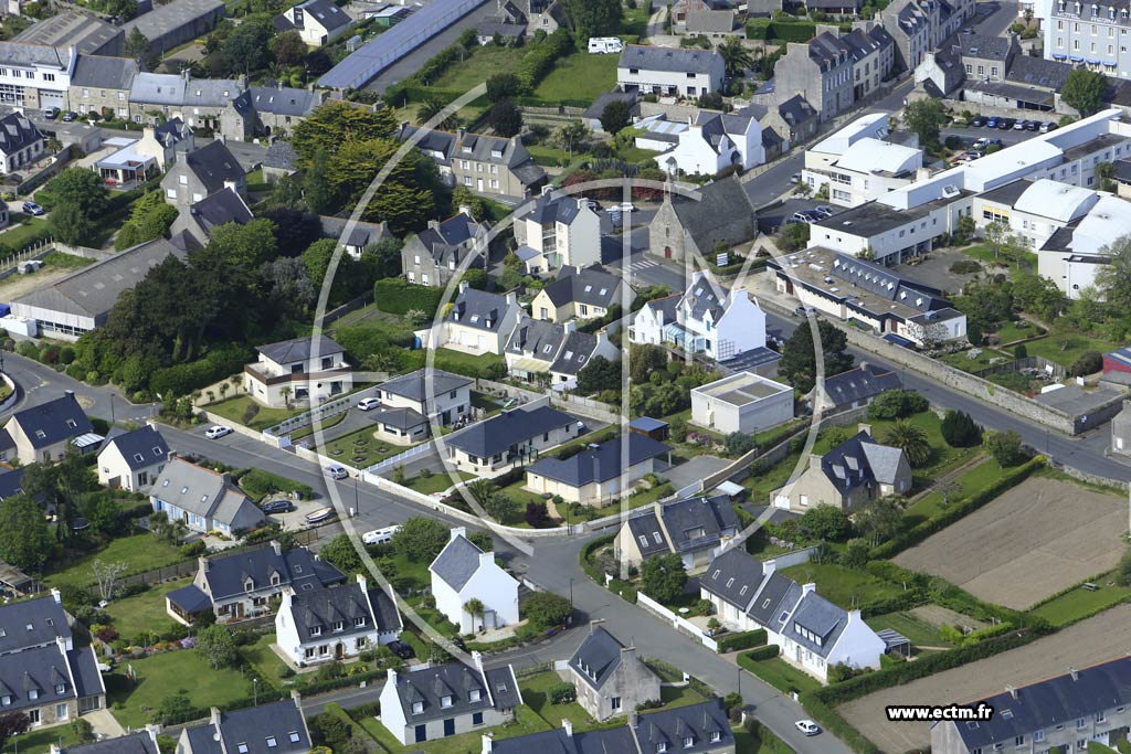 Photo arienne de Roscoff (les Capucins)