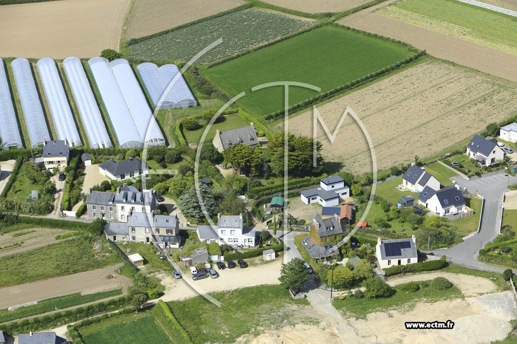 Photo arienne de Saint-Pol-de-Lon (Crac'H Mikael)
