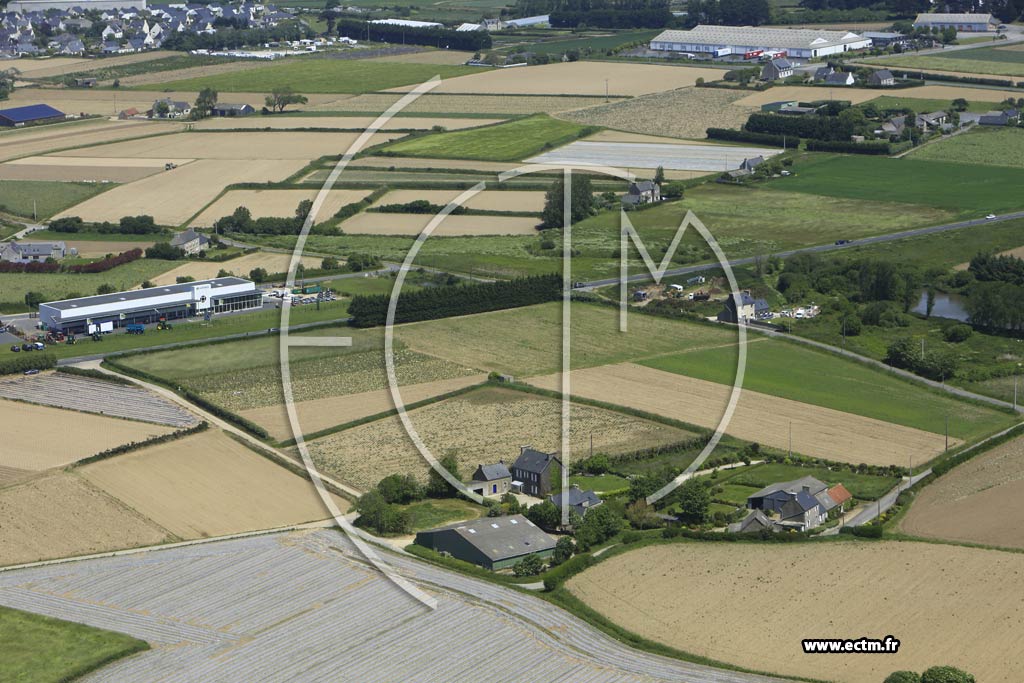 Photo arienne de Saint-Pol-de-Lon (Kerasignol)