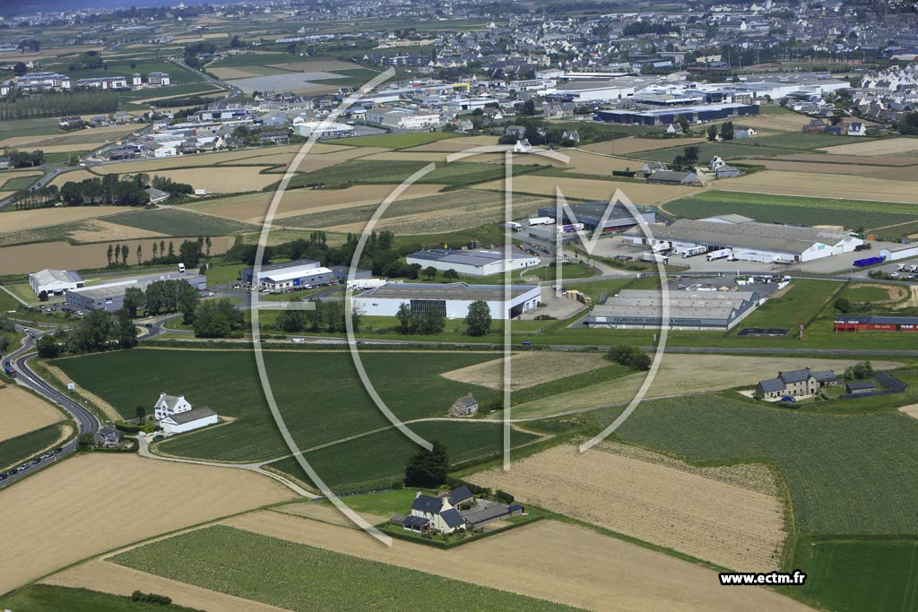 Photo arienne de Saint-Pol-de-Lon (Kerbscat)