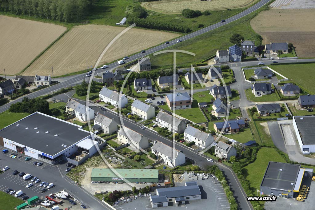 Photo arienne de Saint-Pol-de-Lon (Kerglaz)