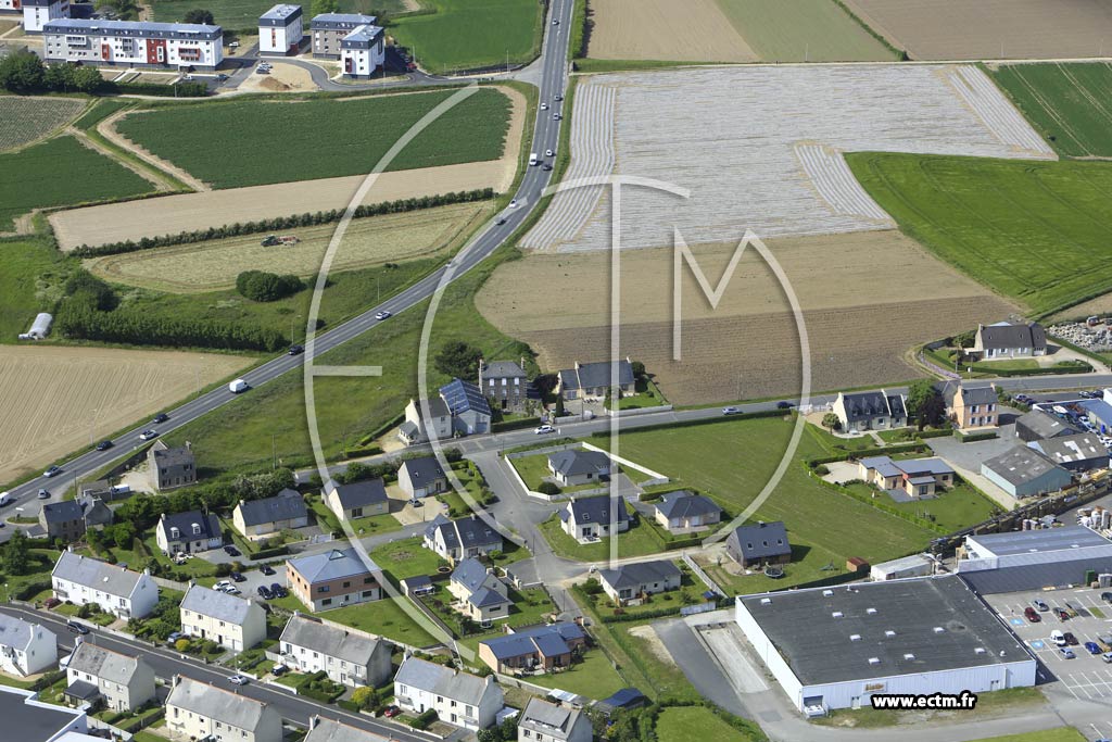 Photo arienne de Saint-Pol-de-Lon (Kerglaz)