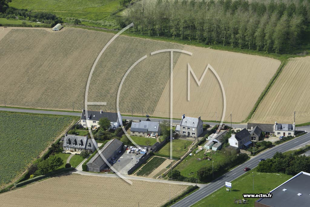 Photo arienne de Saint-Pol-de-Lon (Kerglaz)