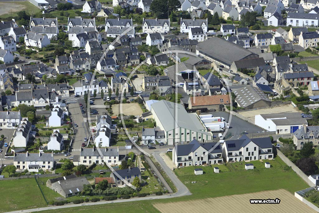 Photo arienne de Saint-Pol-de-Lon (Kervent)