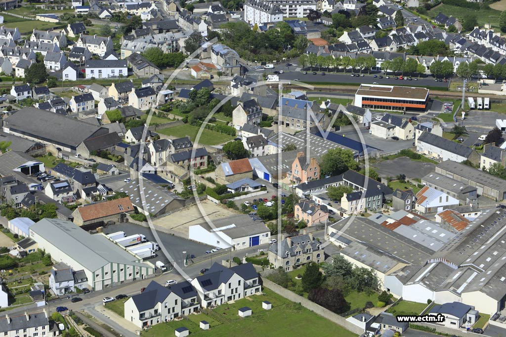 Photo arienne de Saint-Pol-de-Lon (Kervent)
